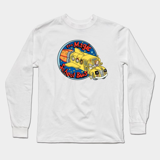 The magic School Bus Long Sleeve T-Shirt by OniSide